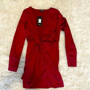 Fashionova Red/Burgundy dress
